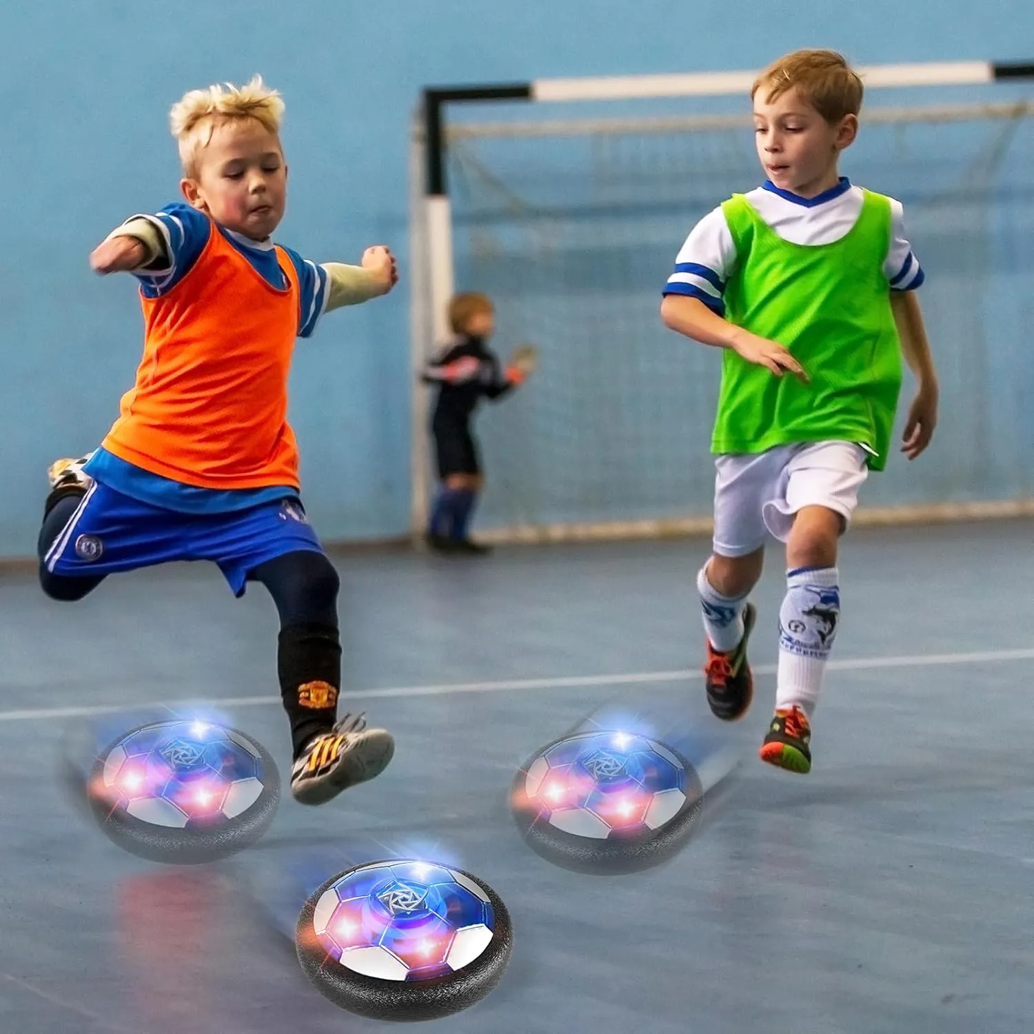 Hover Soccer Ball Toys for Kids Boys, Indoor Outdoor Outside Soccer Ball Game for Kids Ages 3-5 4-8, Toys Gifts for 3 4 5 Year Old Boys, 3 4 5 6 Year Old Boys Toys Birthday Gifts