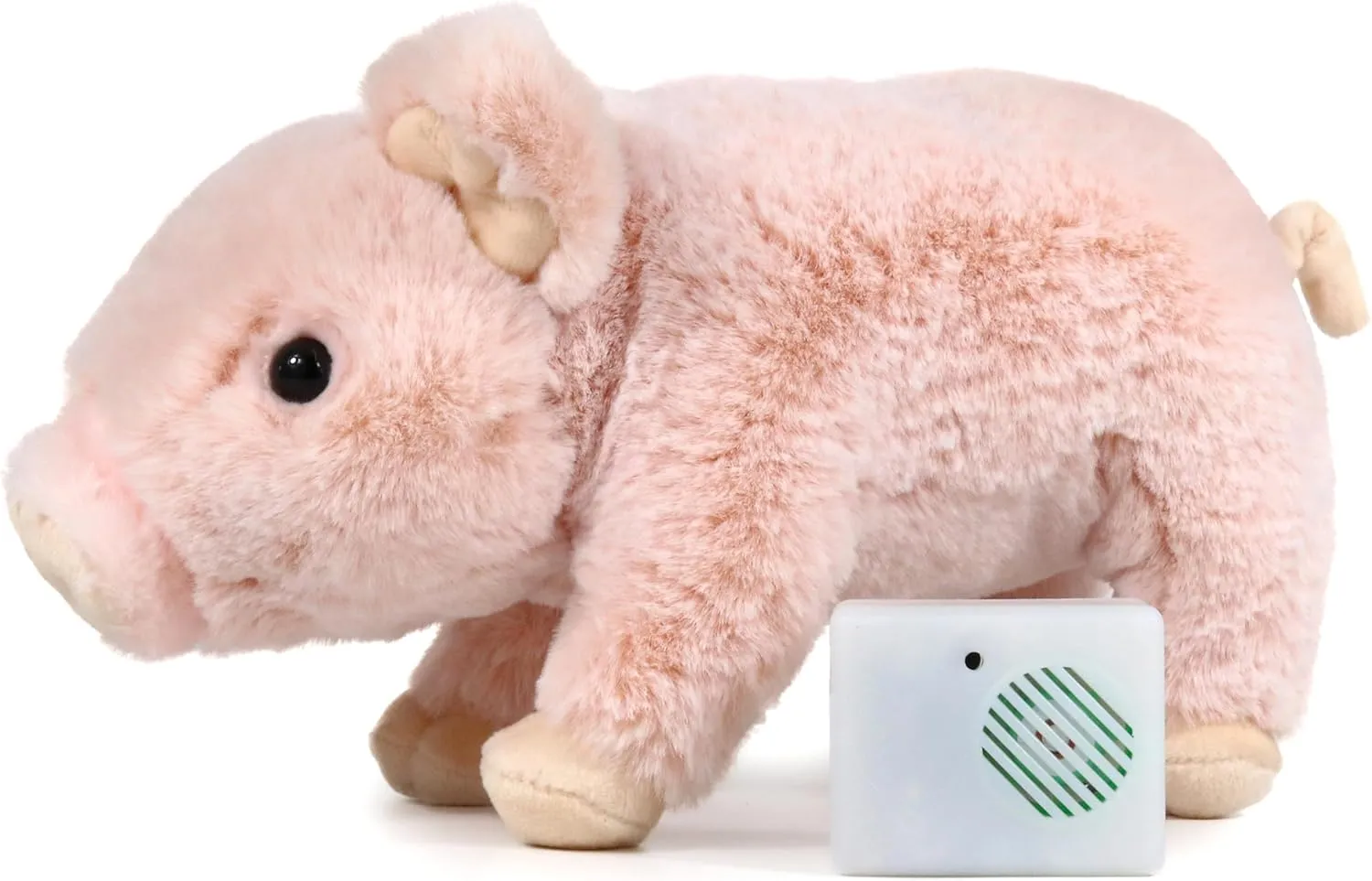 Ice King Bear Lifelike Baby Pig Stuffed Animal Piggy - Piglet Plush Toy - Voice Control (Fart)