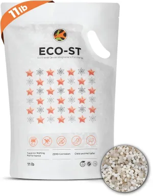 Ice Melt Safe For Concrete - Fast Acting - Pet Safe Anti-Corrosion Snow Melt - Effective at -30℉ (11lb)