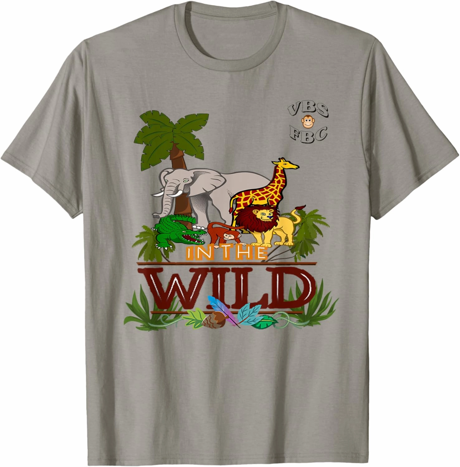 In The Wild Jungle Theme VBS Camp Vacation Bible School Zoo