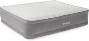 Intex Comfort Plush Elevated Dura-Beam Airbed with Built-in Electric Pump