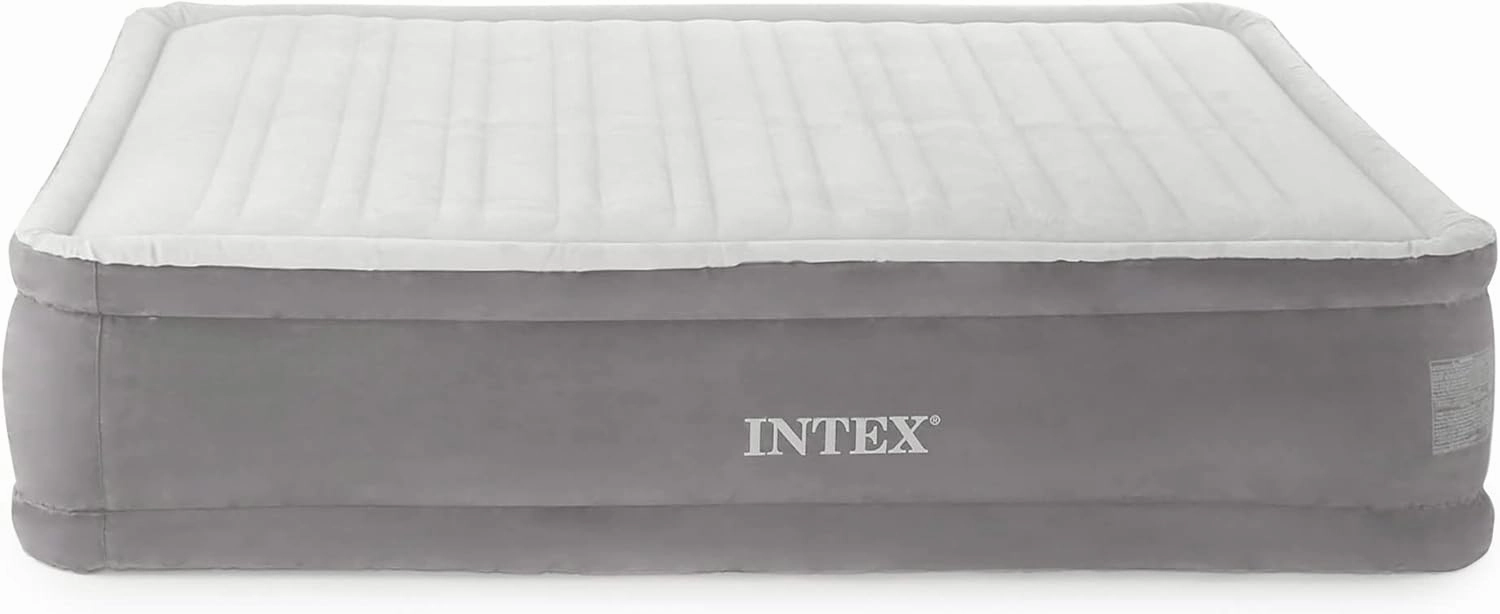 Intex Comfort Plush Elevated Dura-Beam Airbed with Built-in Electric Pump
