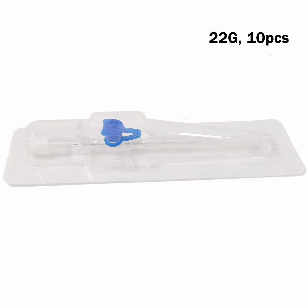 IV Catheter with Wings and Injection Port Instaflash Needle (22G, 10pcs)
