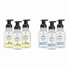 J.R. Watkins Foaming Hand Soap with Pump Dispenser, Moisturizing Foam Hand Wash, All Natural & Foaming Hand Soap with Pump Dispenser, Moisturizing Foam Hand Wash, All Natural