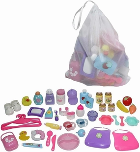 JC Toys for Keeps! for Baby Doll Accessory Essentials Deluxe Bag (BER81106)