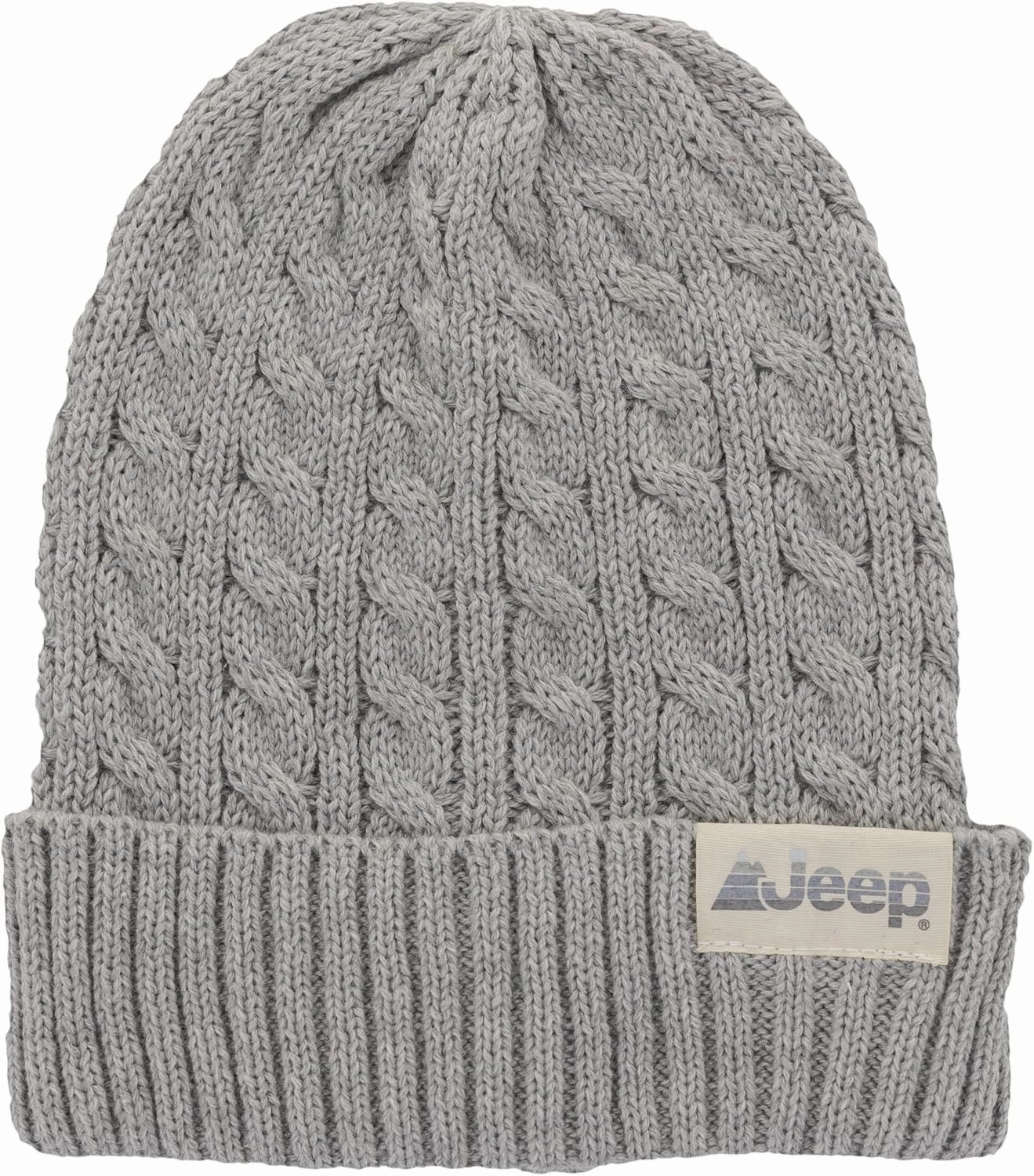 Jeep Women's 3 Piece Cable Knit Scarf, Beanie, and Gloves Set - One Size Fits Most
