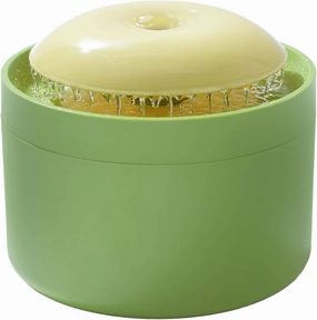 jovani Green Cat Water Fountain, Pet Water Fountain with 2.2L/ 78oz Large-Capacity, Ultra-Quiet Water Fountains for Cats Indoor, Easy to Clean&Assemble