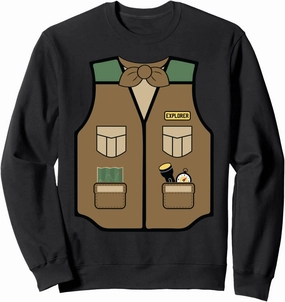 Jungle Safari Costume Explorer Birthday Kids Christmas Boys Sweatshirt