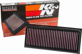 K&N Engine Air Filter: Increase Power & Acceleration, Washable, Premium Replacement Car Air Filter: Compatible with 2014-2019 MERCEDES BENZ (C63, GLC63, GLC63 AMG S, G500, G550, G550, S63 AMG) 33-3072