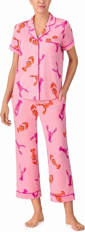 kate spade new york Short Women's Cropped Pant PJ Set