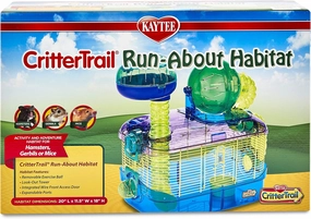 Kaytee CritterTrail Run-About Habitat for Pet Hamsters, Gerbils, Mice and Other Small Animals