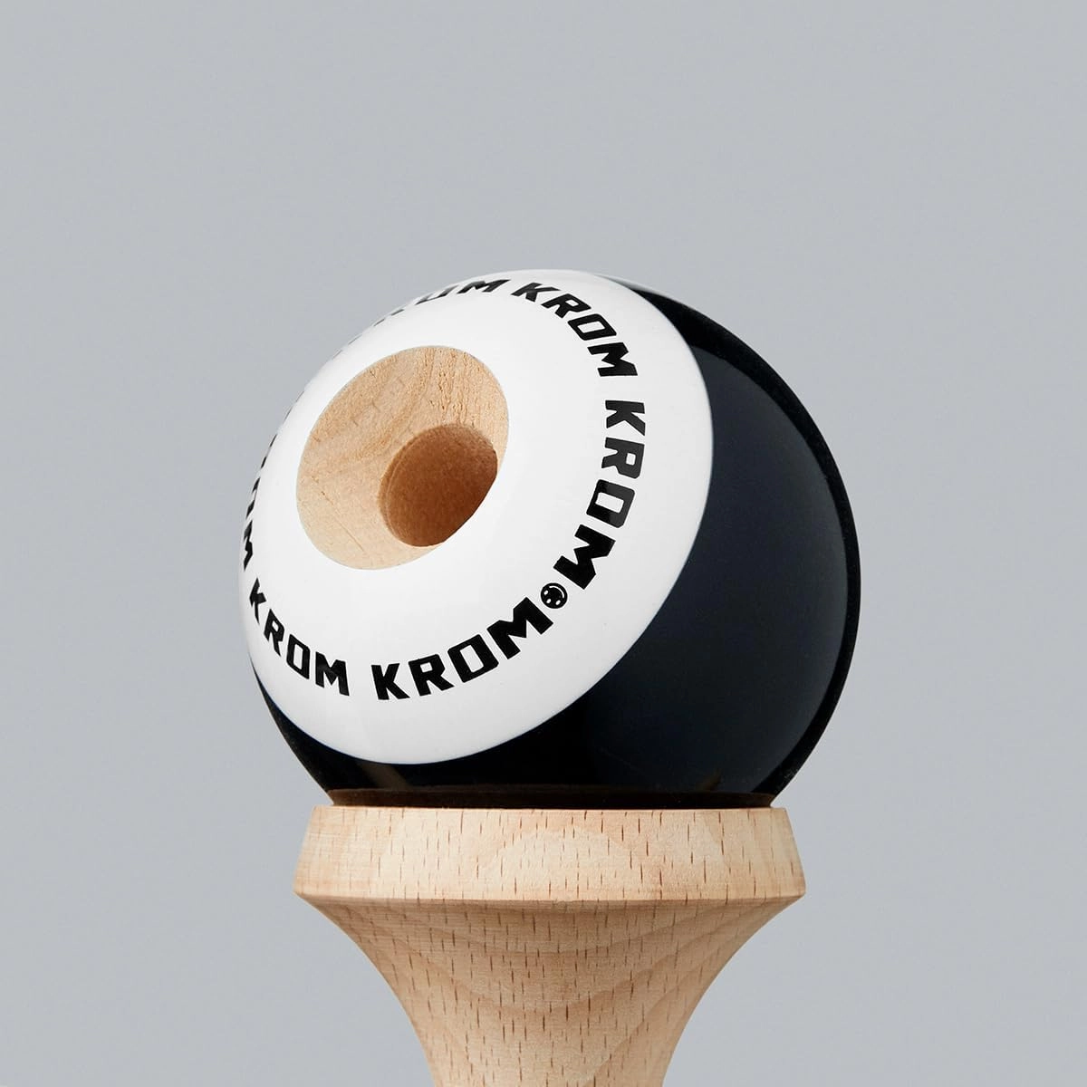 Kendama Toy POP LOL Black - High Wood Quality - Extra Strong - for Beginner and Pro - Gift Pack : Extra String   Stickers