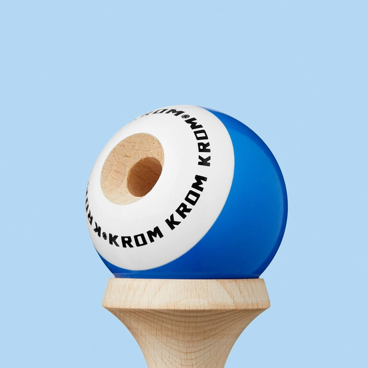 Kendama Toy POP LOL Dark Blue - High Wood Quality - Extra Strong - for Beginner and Pro - Gift Pack : Extra String   Stickers