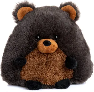 KIDS PREFERRED Sustain a-mals Kai The Black Bear Stuffed Animal Plush, Made with Recycled Materials