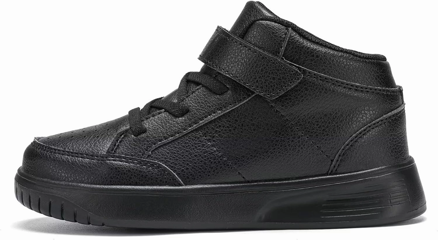Kids Sneakers Boys Running Shoes Girls High Top Casual Lightweight Classic Adjustable Strap Sneakers