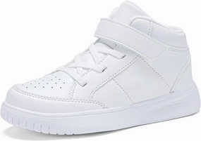 Kids White Running Shoes for Boys Girls Outdoor Casual Athletic Sports Running Shoes Toddler Size 9