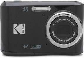 KODAK PIXPRO Friendly Zoom FZ45-BK 16MP Digital Camera with 4X Optical Zoom 27mm Wide Angle and 2.7" LCD Screen (Black)