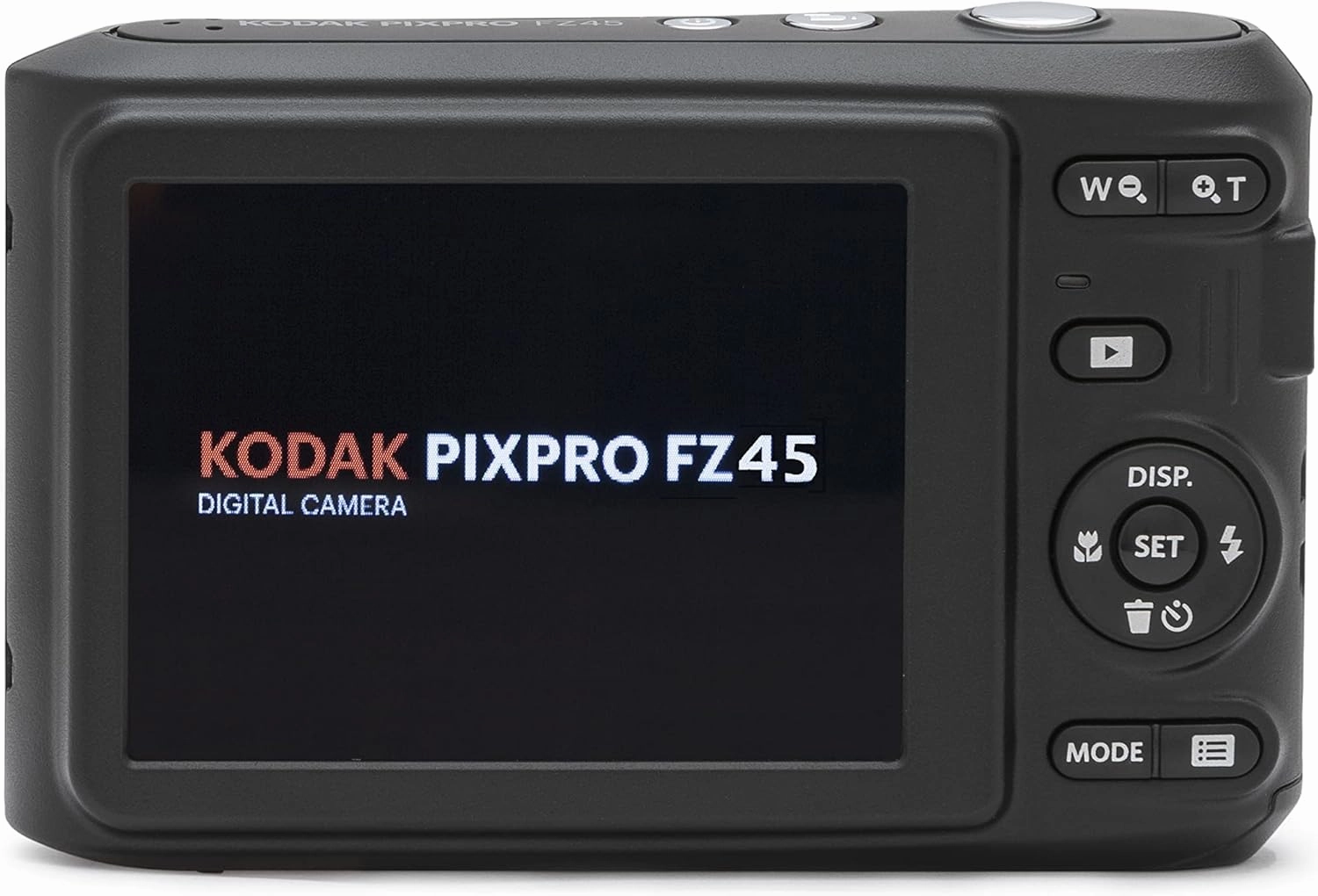 KODAK PIXPRO Friendly Zoom FZ45-BK 16MP Digital Camera with 4X Optical Zoom 27mm Wide Angle and 2.7" LCD Screen (Black)