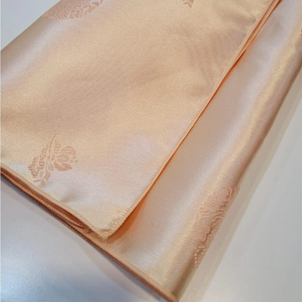 Korean Traditional Fabric Bojagi Wrapping gift wrapping, wine bottle wrapping(21"X21") (Peach)