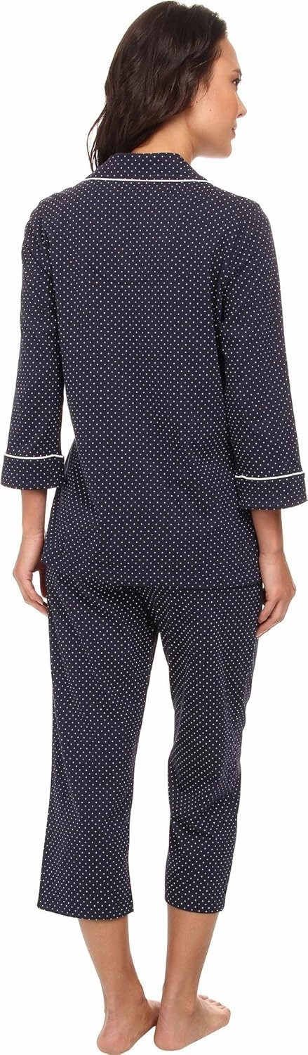 Lauren Ralph Lauren Essentials Bingham Knits Capri PJ Set