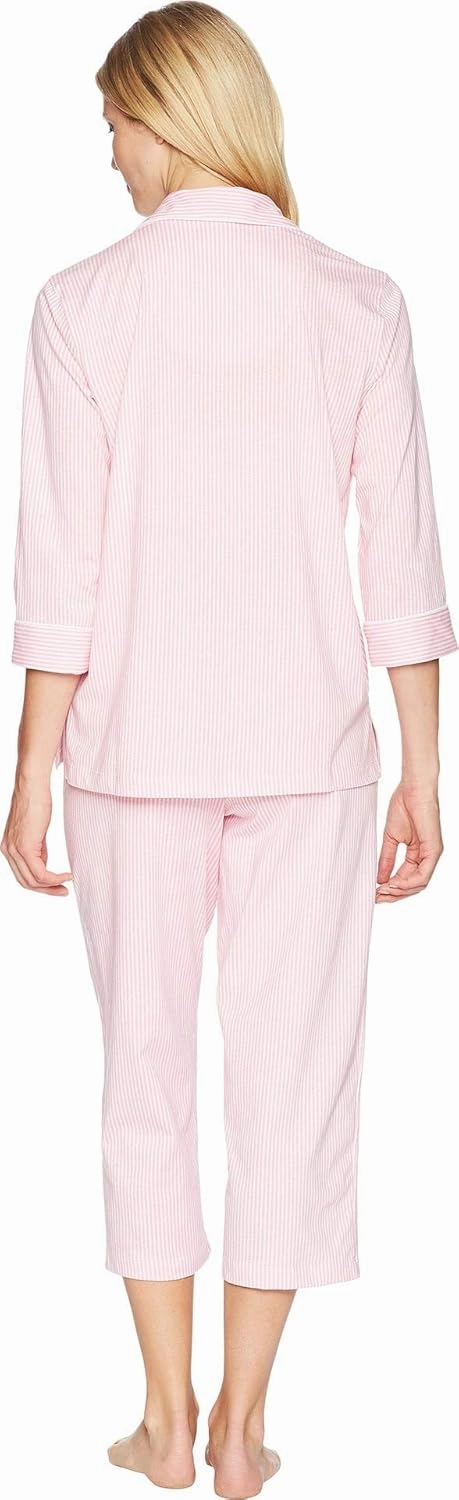 Lauren Ralph Lauren Essentials Bingham Knits Capri PJ Set