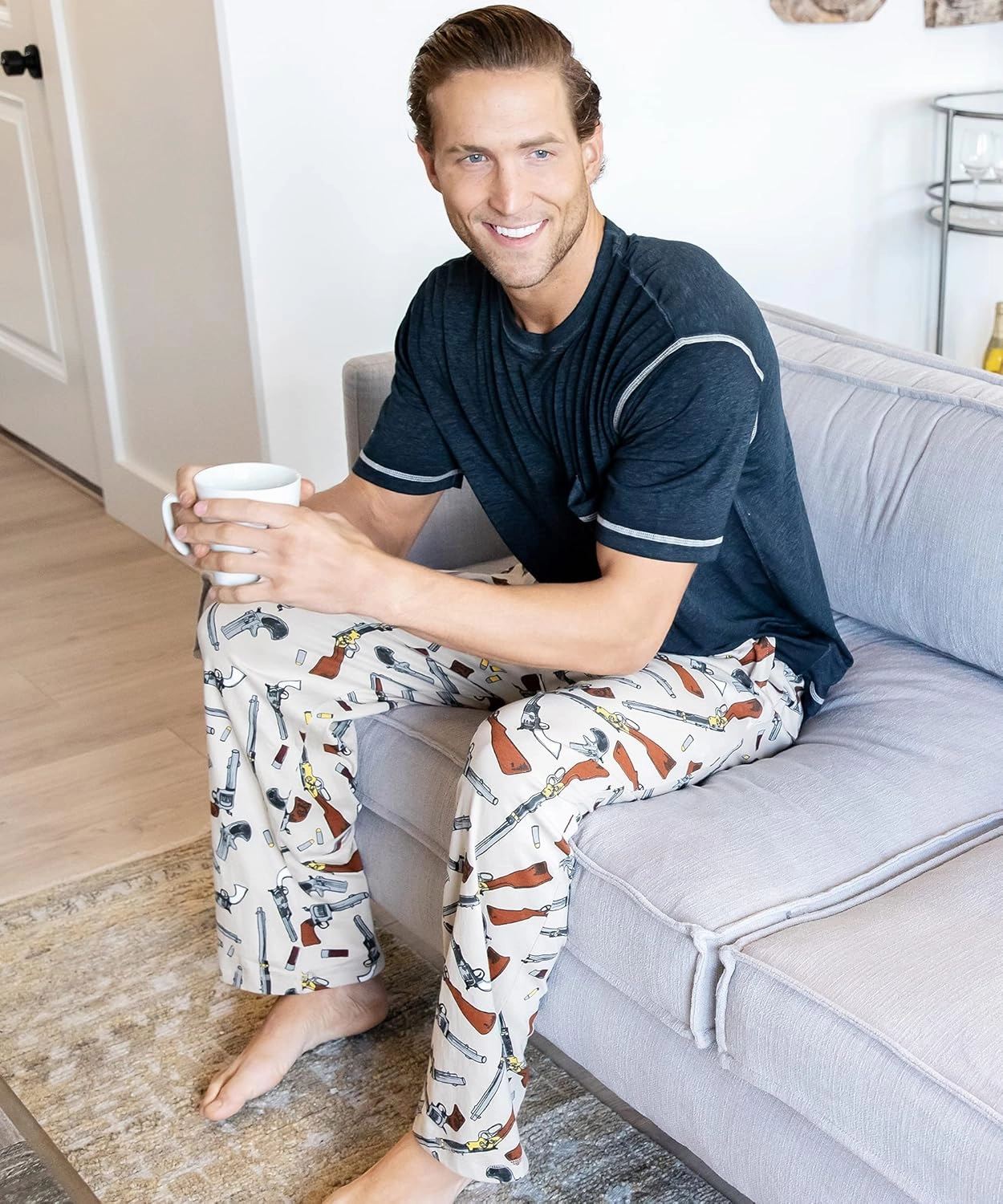 Lazy One Novelty Pajama Pants For Men, Men's Separate Bottoms, Lounge Pants, Funny