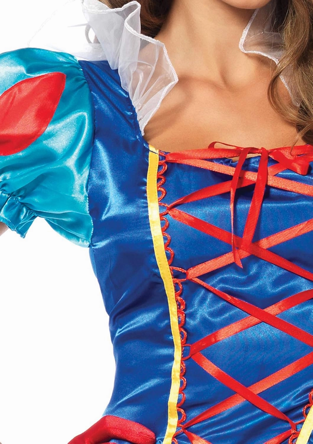 Leg Avenue Womens Classic Snow White Set Family Friend Full Length Princess Dress