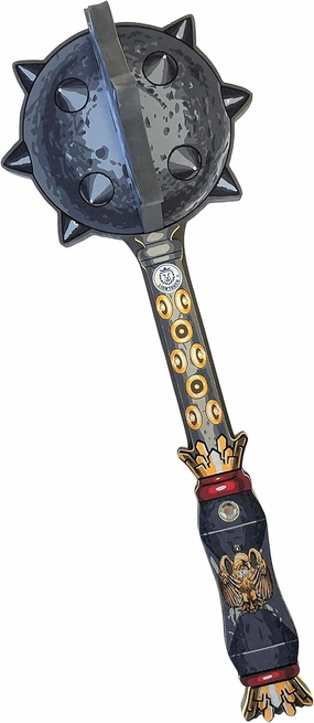 Liontouch - Golden Eagle Knight Mace - Age 3-8 Years | Pretend Play Morning Star Foam Toy for Boys with Medieval Eagle Theme | Safe Weapons & Battle Accessory for Kid’s Dress Up & Costumes