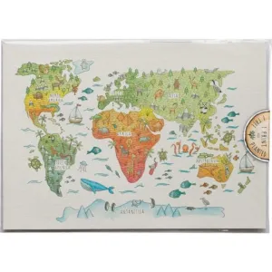 Little Difference Kid's World Map