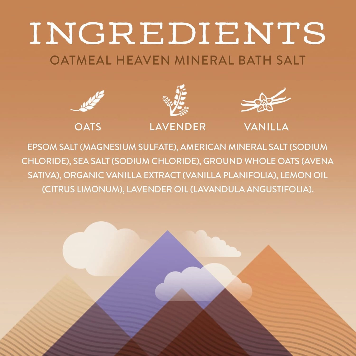 Little Moon Essentials Soothing Mineral Bath Salt, Oatmeal Heaven, 13.5 oz.