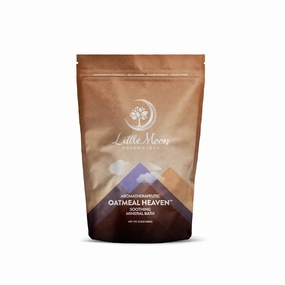 Little Moon Essentials Soothing Mineral Bath Salt, Oatmeal Heaven, 13.5 oz.