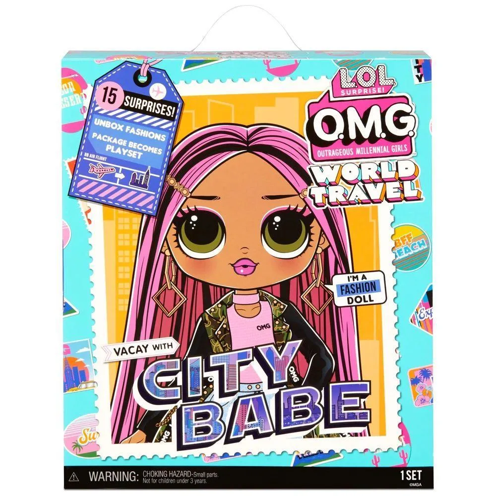 L.O.L. Surprise! OMG Travel Doll - City Babe