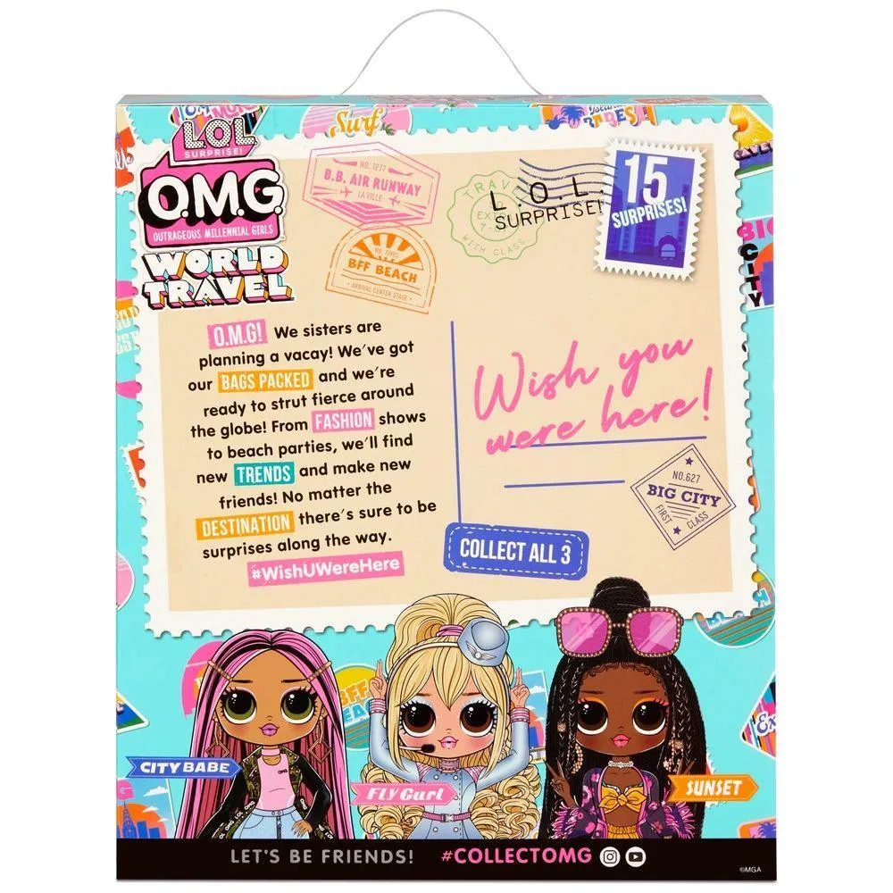 L.O.L. Surprise! OMG Travel Doll - City Babe