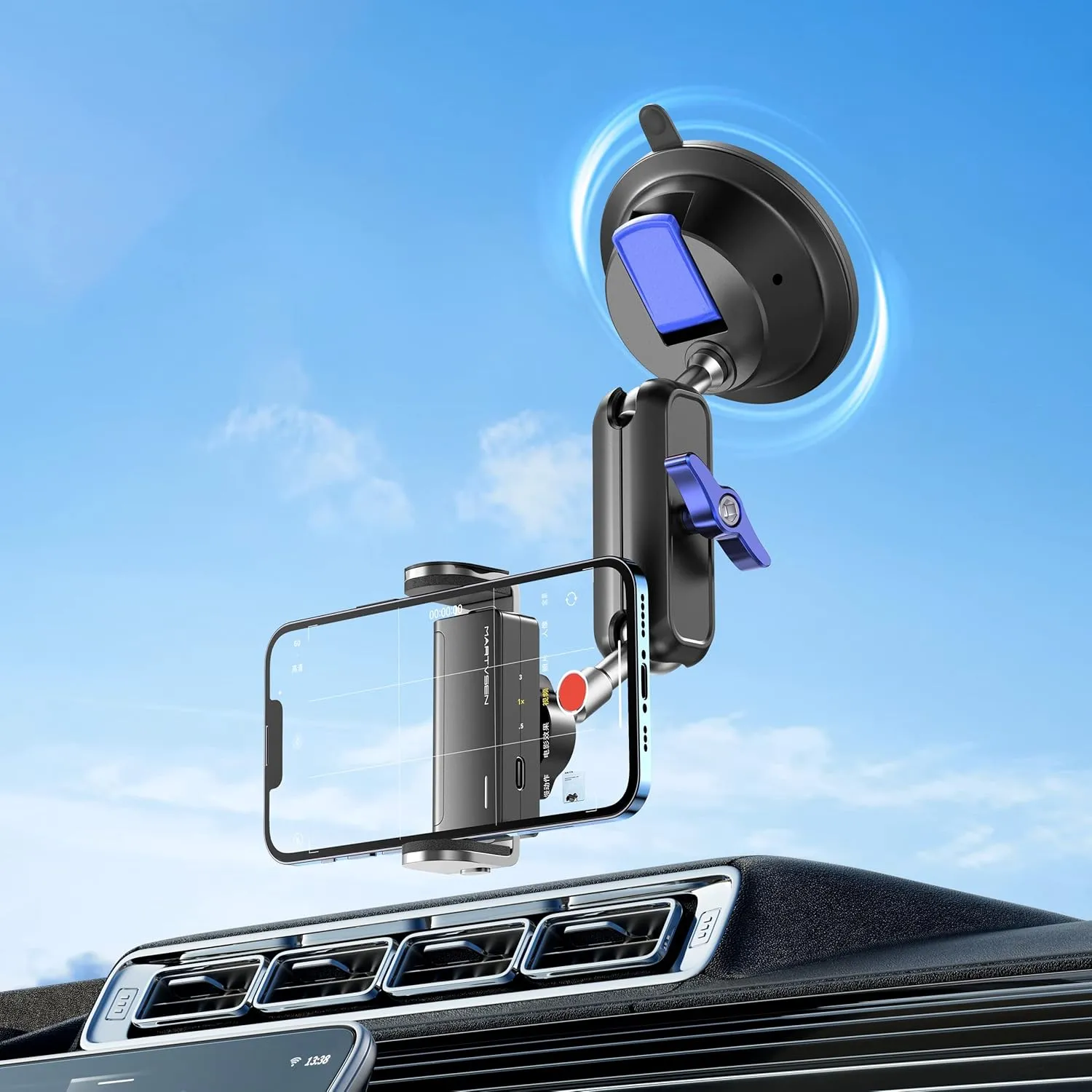 M7 Car Cell Phone Shooting Holder Mount (M7 Electric Version)