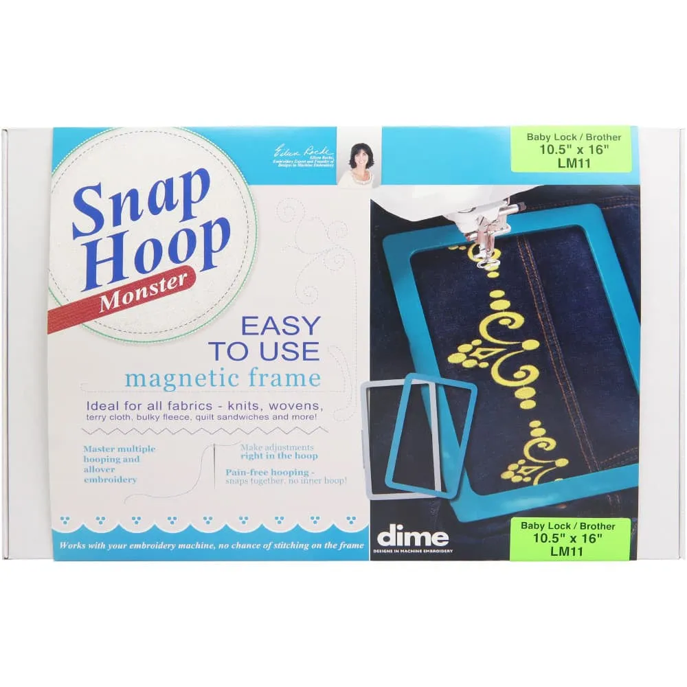 Magnetic Snap Hoop Monster 10-1/2" x 16"