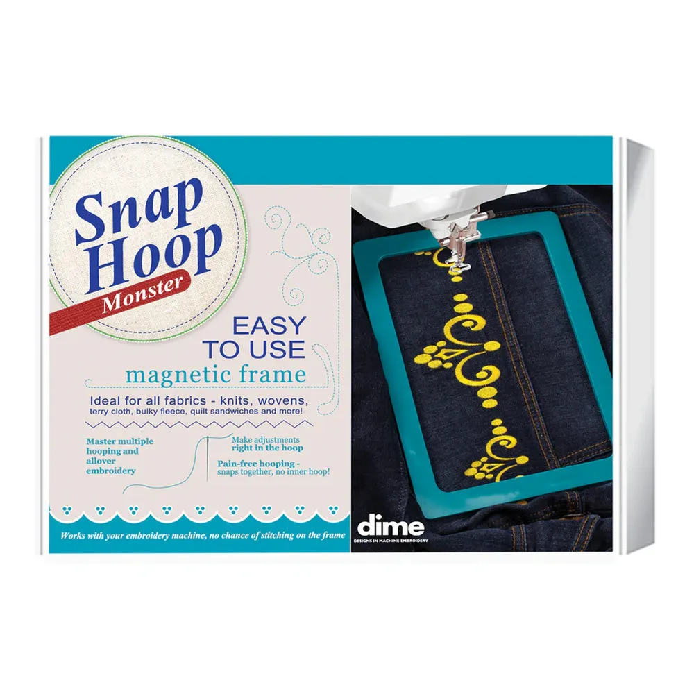 Magnetic Snap Hoop Monster 210mm x 240mm