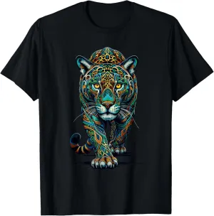 Mandala Art Jaguar Jaguars Zoo T-Shirt