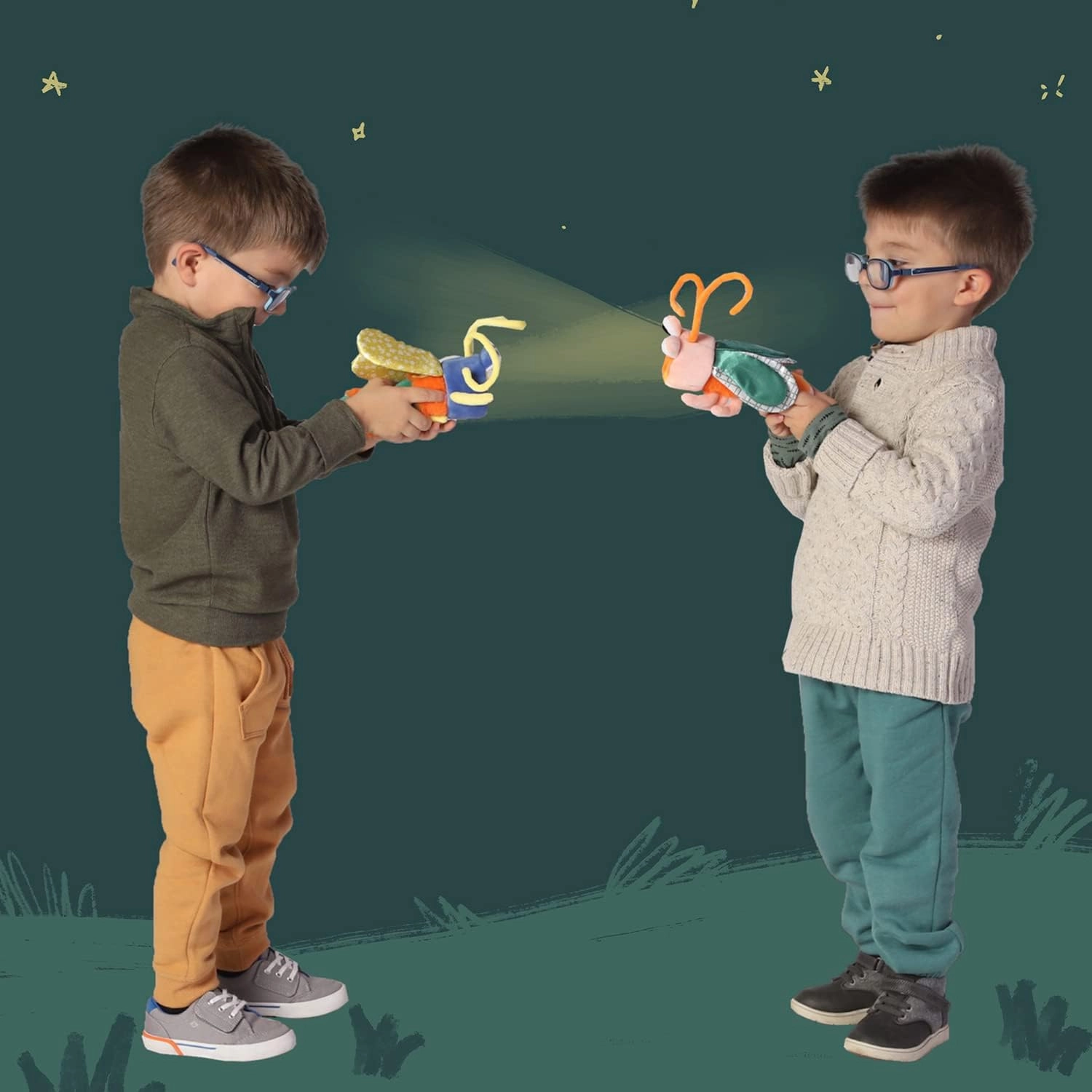 Manhattan Toy Flicker Flashlight Bug for Toddlers, Preschoolers and Kids 3 Years and Up