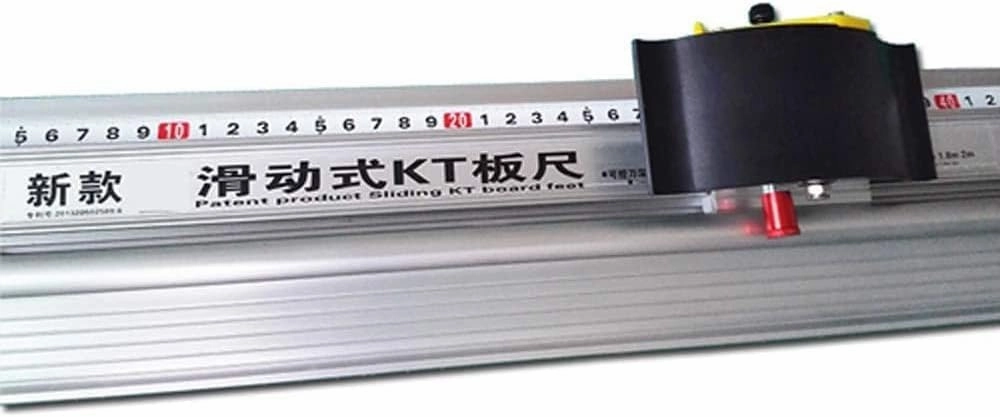 Manual Sliding KT Board Paper Trimmer, Photo PVC PET Cutter with Ruler (79"=2000mm)