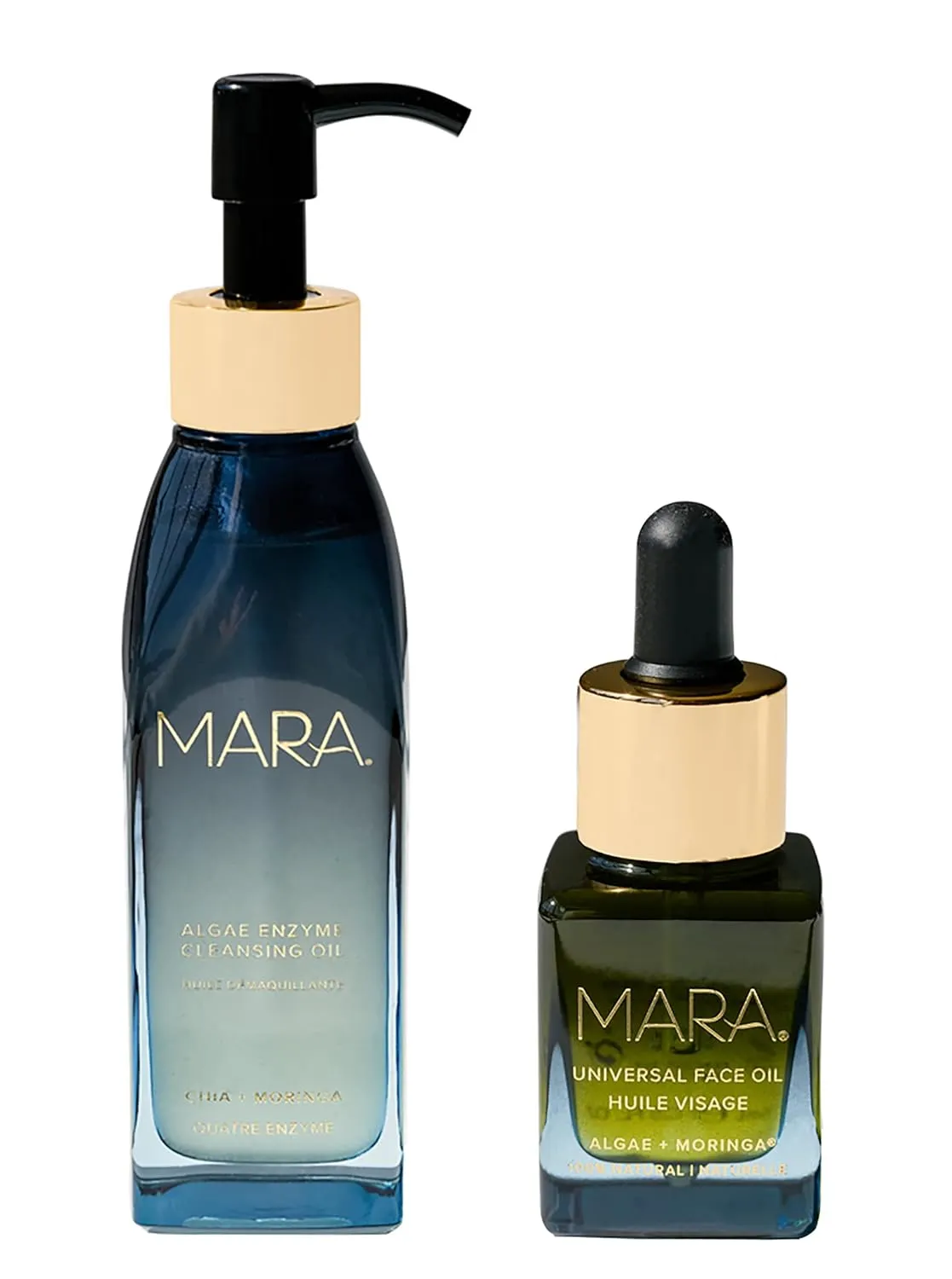 MARA - Algae Enzyme Cleansing Oil   Universal Face Oil VALUE Bundle | Clean, Non-Toxic, Plant-Based Skin Care