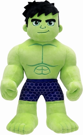 Marvel Spidey and His Amazing Friends My Friend Hulk Feature Plush - 16-Inch Talking Plush with 16 Unique Phrases