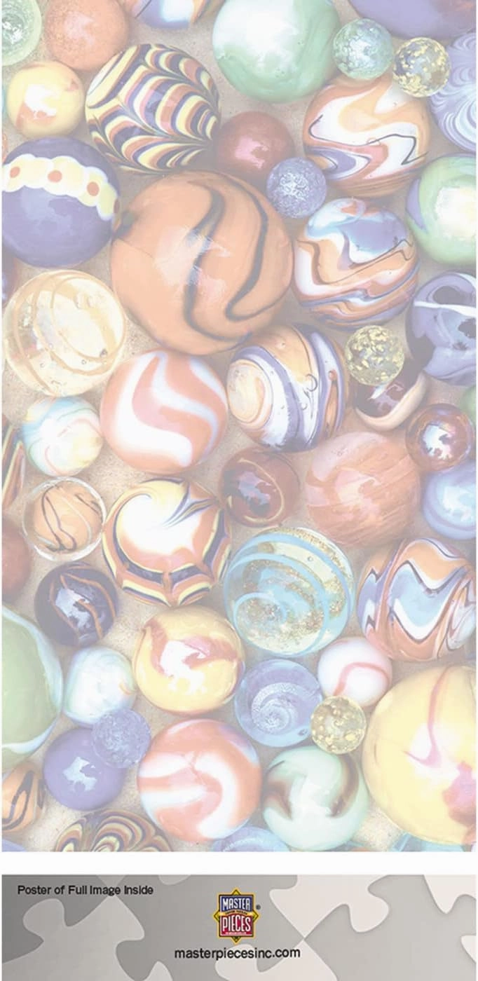Masterpieces 1000 Piece Jigsaw Puzzle with Collectible Tin Case - All My Marbles - 11.25"x16.75"