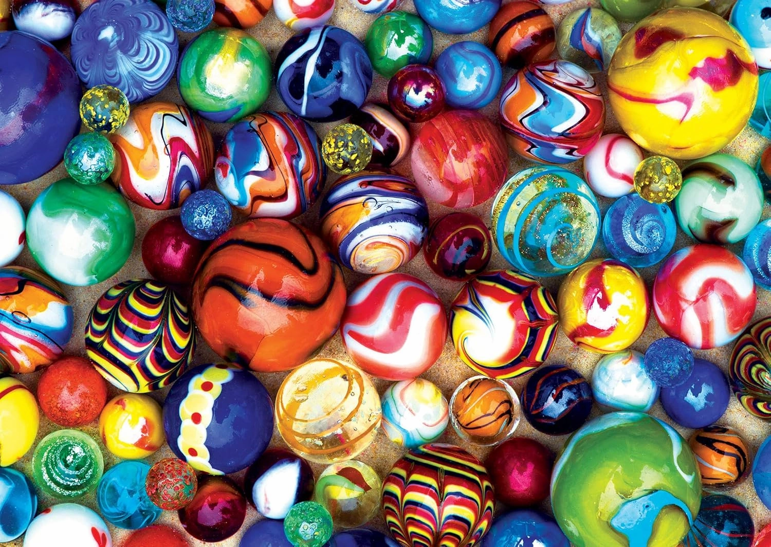 Masterpieces 1000 Piece Jigsaw Puzzle with Collectible Tin Case - All My Marbles - 11.25"x16.75"