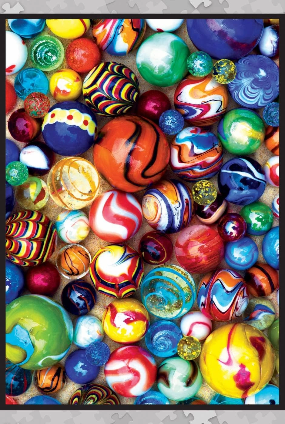 Masterpieces 1000 Piece Jigsaw Puzzle with Collectible Tin Case - All My Marbles - 11.25"x16.75"