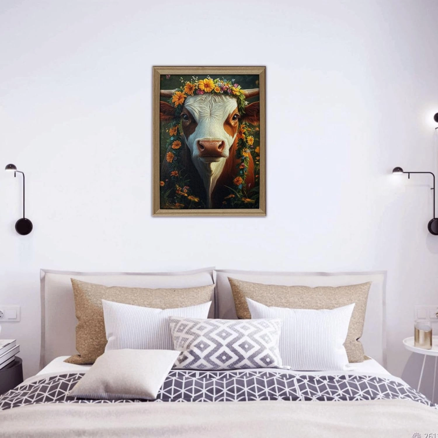 Mediterranean Seaside Fishing Villages, Vibrant Wall Art, Puzzles for Adults 500 Pieces, Brainstorming Games and Party Stress relievers, Forget About The Worries of Life and School