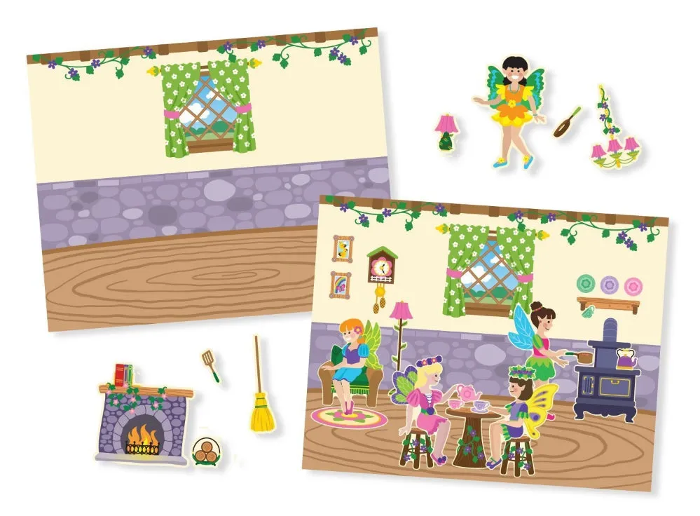 Melissa & Doug Fairies Reusable Sticker Pad