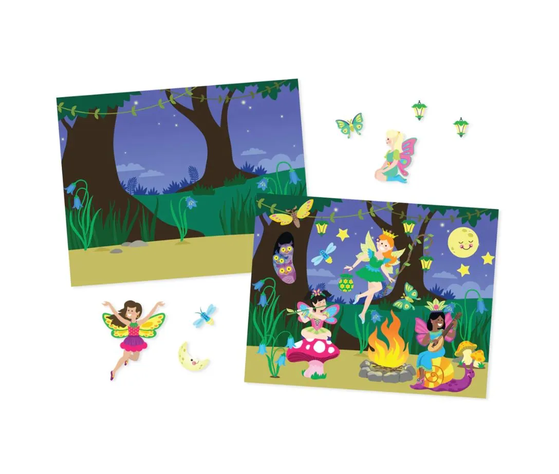Melissa & Doug - Reusable Sticker Pad - Fairies