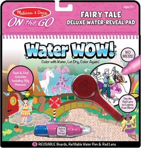 Melissa & Doug 40173 Water Wow-Fairy Tale Deluxe | Activity Pad | Travel | 3  | Gift for Boy or Girl