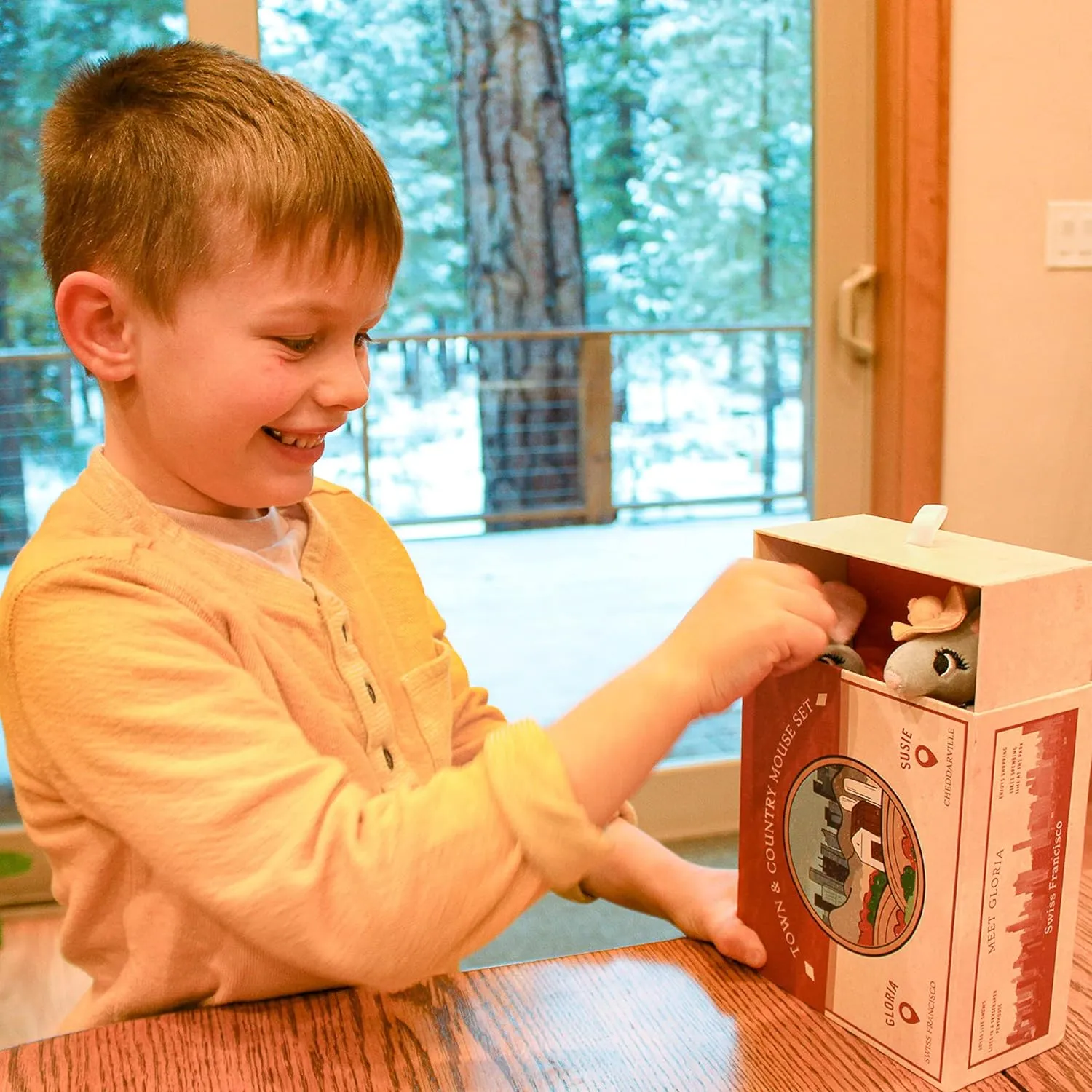 Mice in Boxes - 'Town and Country' Playset