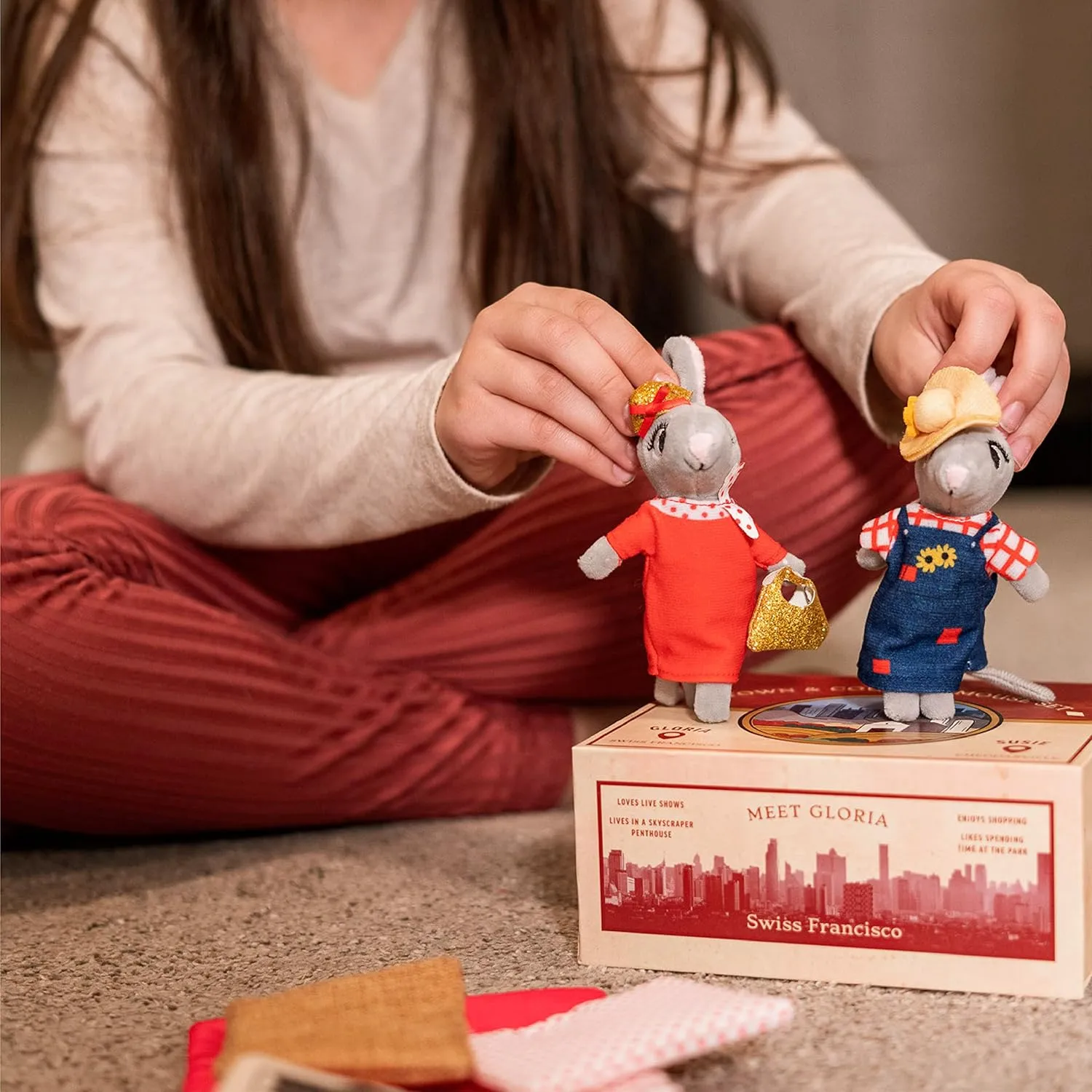 Mice in Boxes - 'Town and Country' Playset